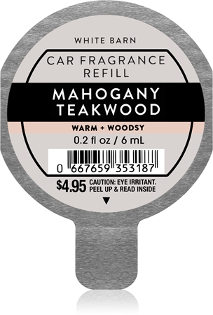 Bath & Body Works Mahogany Teakwood désodorisant voiture recharge