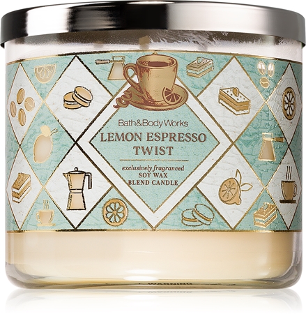 Bath & Body Works Lemon Espresso Twist scented candle