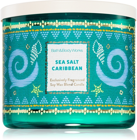 Bath & Body Works Sea Salt Caribbean kvapioji žvakė