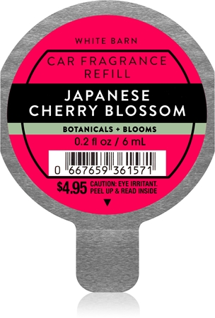 Bath & Body Works Japanese Cherry Blossom car air freshener refill