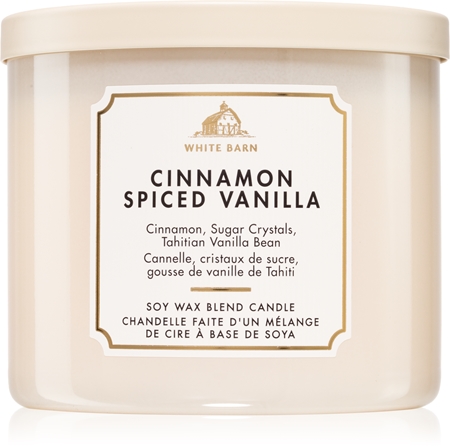 Bath & Body Works Cinnamon Spiced Vanilla świeczka zapachowa