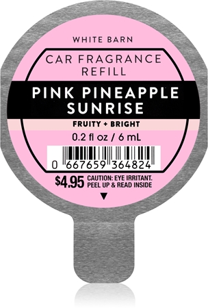 Bath & Body Works Pink Pineapple Autoduft Ersatzfüllung