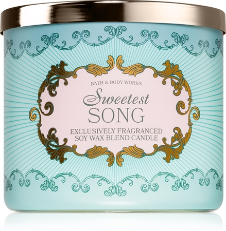Bath & Body Works Sweetest Song bougie parfumée