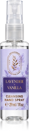Bath & Body Works Lavender Vanilla spray czyszczący do rąk