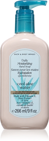 Bath & Body Works Cool Aloe Water mydło w płynie do rąk