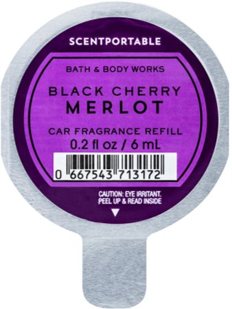 Bath & Body Works Black Cherry Merlot illat autóba utántöltő