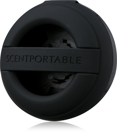 Bath & Body Works Black Rubber support désodorisant pour voiture clip