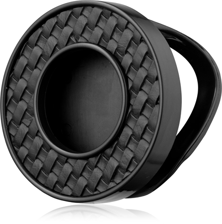 Bath & Body Works Black Leather Weave soporte para ambientador de coche colgante
