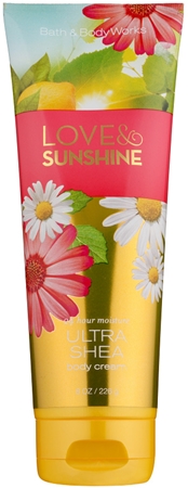 Bath & Body Works Love and Sunshine crema corporal para mujer 226 g