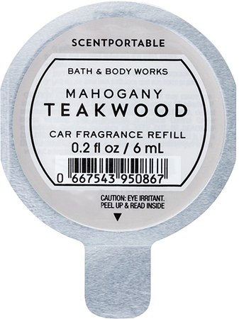 Bath & Body Works Mahogany Teakwood vůně do auta náhradní náplň