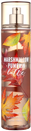 Bath & Body Works Marshmallow Pumpkin Latte spray corporel pour femme 236 ml
