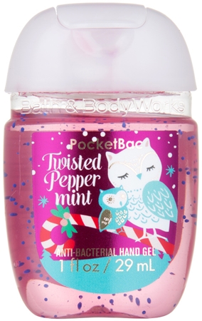 Bath & Body Works PocketBac Twisted Peppermint Hand Gel