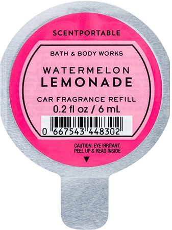 Bath & Body Works Watermelon Lemonade désodorisant voiture recharge