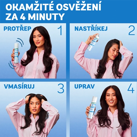 Batiste Sensitive suchý šampon pro citlivou pokožku hlavy