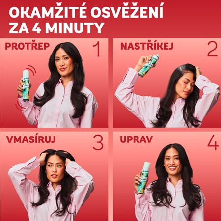 Batiste Rush champú en seco para cabello graso