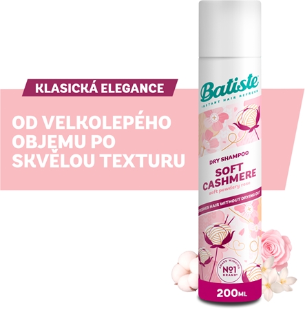 Batiste Soft Cashmere suchý šampón