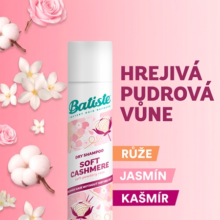 Batiste Soft Cashmere suchý šampón