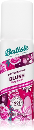 Batiste Blush Flirty Floral suchý šampón cestovné balenie