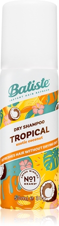 Batiste Tropical Exotic Coconut suchy szampon opakowanie podróżne