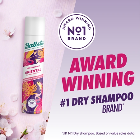 Batiste Oriental Jasmine Opulence suchy szampon do wszystkich rodzajów włosów