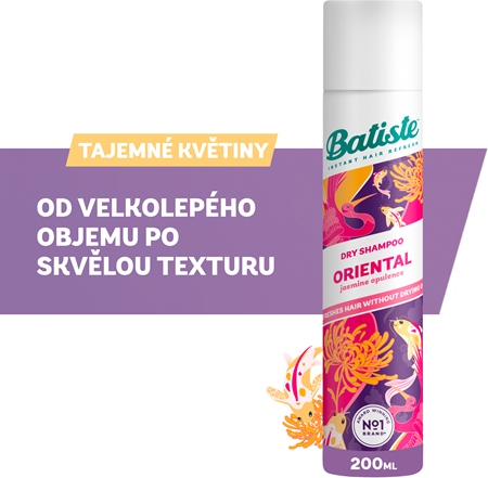 Batiste Oriental Jasmine Opulence сухий шампунь для всіх типів волосся