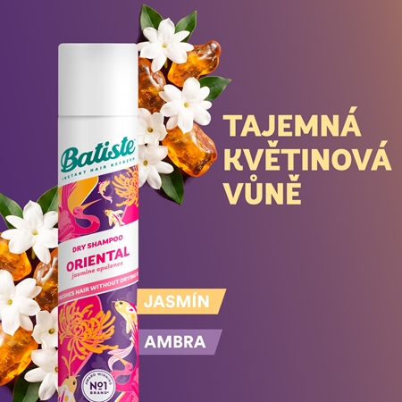 Batiste Oriental Jasmine Opulence сухий шампунь для всіх типів волосся