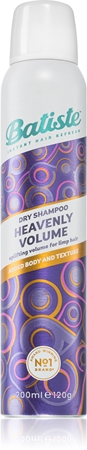 Batiste Heavenly Volume champô seco para volume e brilho