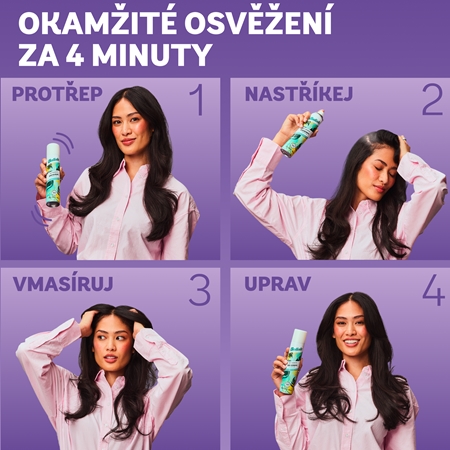 Batiste Heavenly Volume сухий шампунь для об'єму та блиску