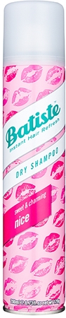 Batiste Nice suchý šampon pro absorpci přebytečného mazu a pro osvěžení vlasů