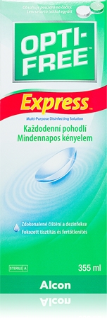 Alcon OPTI-FREE Express roztwór dezynfekujący do szkieł kontaktowych