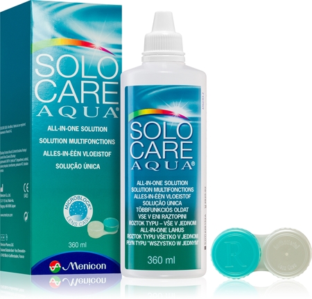 Bausch+Lomb Menicon SoloCare Aqua roztok na kontaktní čočky