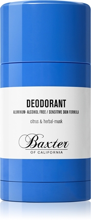 Baxter of California Deodorant deodorante senza alcool e alluminio per uomo