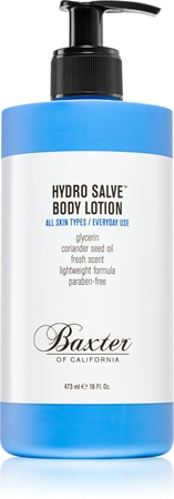 Baxter of California Hydro Salve leite hidratante para mãos e corpo