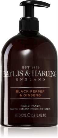 Baylis & Harding Black Pepper & Ginseng sapone liquido per le mani