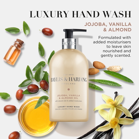 Baylis & Harding Jojoba, Vanilla & Almond Oil tekuté mýdlo na ruce