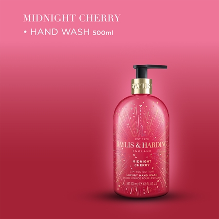 Baylis & Harding Midnight Cherry Liquid Soap