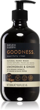 Baylis & Harding Goodness Lemongrass & Ginger Dabiskas šķidrās roku ziepes
