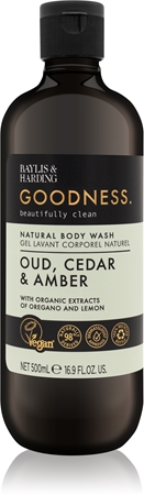 Baylis & Harding Goodness Oud, Cedar & Amber sprchový gel