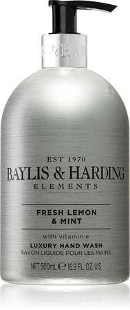 Baylis & Harding Elements Fresh Lemon & Mint sapone liquido per le mani