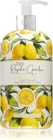 Baylis & Harding Royale Garden Lemon & Basil sapone liquido per le mani