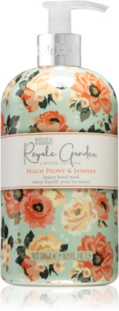 Baylis & Harding Royale Garden Peach, Peony & Jasmine flüssige Seife für die Hände