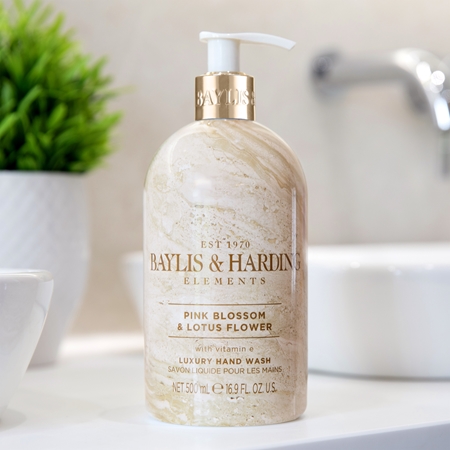 Baylis & Harding Elements Pink Blossom & Lotus Flower tekući sapun za ruke