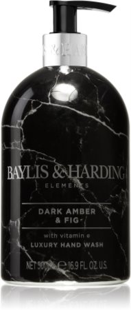 Baylis & Harding Elements Dark Amber & Fig sapone liquido per le mani