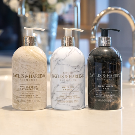 Baylis & Harding Elements Dark Amber & Fig tekuté mýdlo na ruce