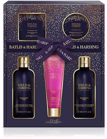 Baylis & Harding Mulberry Fizz Gift Set (voor Zachte en Zijdezachte Huid )