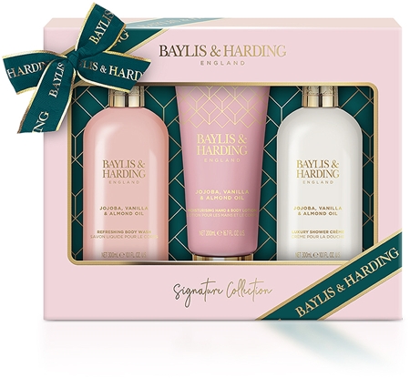 Baylis & Harding Jojoba, Vanilla & Almond Oil coffret cadeau (pour le bain)