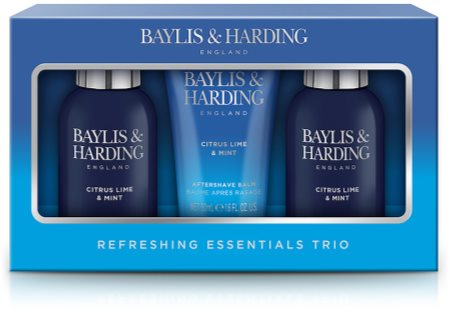 Baylis & Harding Men's Citrus Lime & Mint coffret cadeau (corps et visage) pour homme