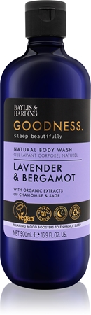 Baylis & Harding Goodness Sleep Beautifully antistres gel za tuširanje za miran san