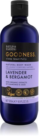 Baylis & Harding Goodness Sleep Beautifully gel de ducha antiestrés para un sueño tranquilo