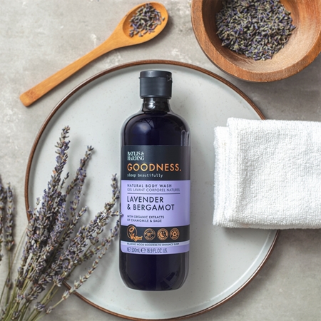 Baylis & Harding Goodness Sleep Beautifully антистресовий гель для душу для повноцінного сну